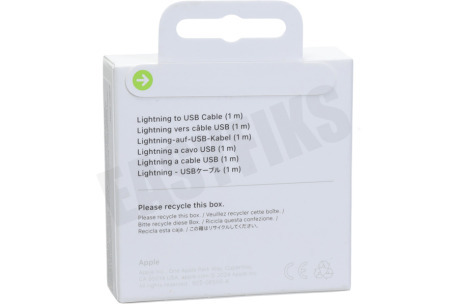 Apple AP-MUQW3 Apple Lightning kabel, 1 meter