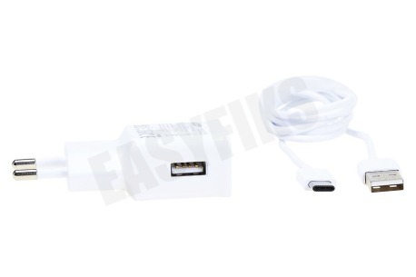 Samsung EP-TA20 Samsung USB-C Oplader 1m Wit