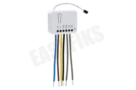 Philio PAN04-1B Philio Inbouwschakelaar 2x 1,5 kw Z-Wave