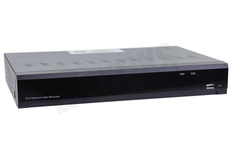 MEKO 7834-MK-2 4 Kanaals POE AI 4K Netwerk Recorder