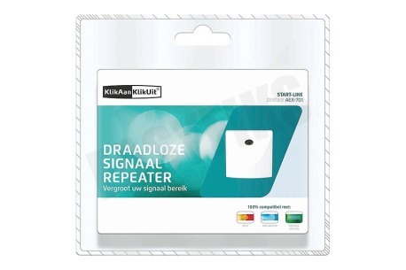 KlikAanKlikUit AEX-701 Draadloze Signaalrepeater