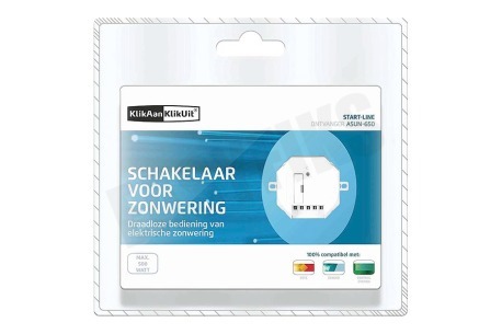 KlikAanKlikUit ASUN-650 Zonwering Schakelaar