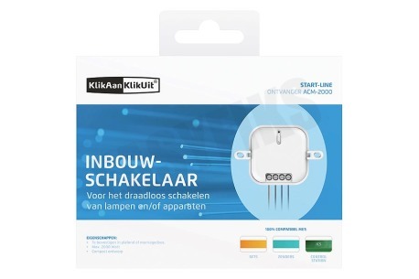 KlikAanKlikUit ACM-2000 Inbouw Schakelaar