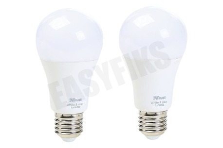 Trust ZRGB2-Z1R Zigbee Starter Set: 2 RGB Lampen + Z1 Zigbee Bridge