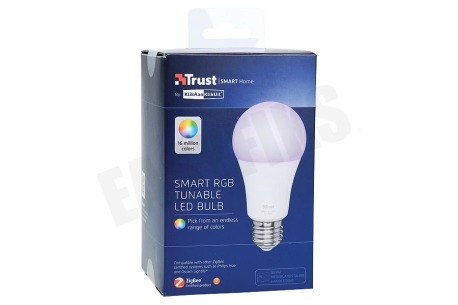 Trust ZLED-RGB9 Dimbare E27 LED Lamp RGB