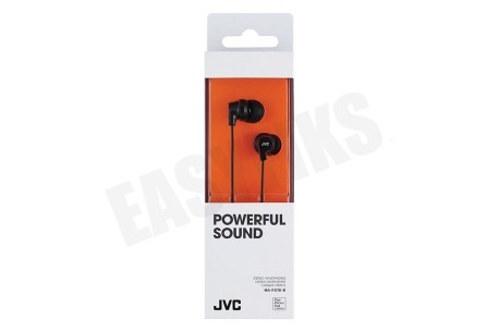 JVC HA-FX10-B-E In Ear Hoofdtelefoon Zwart