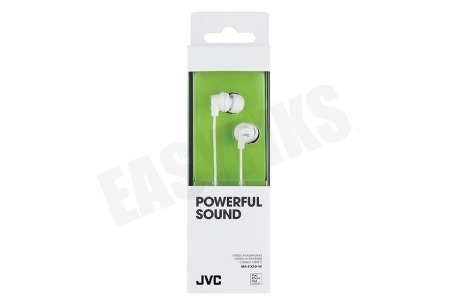 JVC HA-FX10-W-E In Ear Hoofdtelefoon Wit