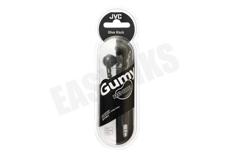JVC HA-F160-B-E Gumy In Ear Hoofdtelefoon Zwart