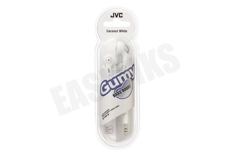 JVC HA-F160-W-E Gumy In Ear Hoofdtelefoon Wit