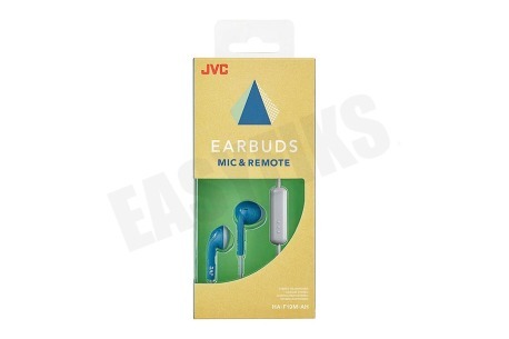 JVC HA-F19M-AH Retro Oordopjes Blauw Grijs