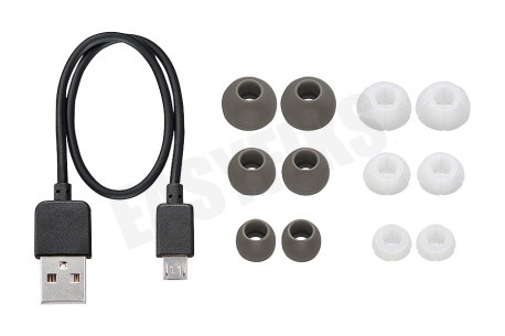 JVC HA-EC25W-BU Wireless Sport Hoofdtelefoon, Zwart