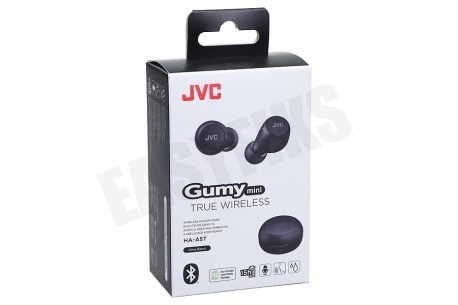 JVC HA-A5T Gumy Mini True Wireless Oordopjes, Zwart