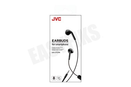 JVC HA-F17M-BU Earbuds Smartphone Black
