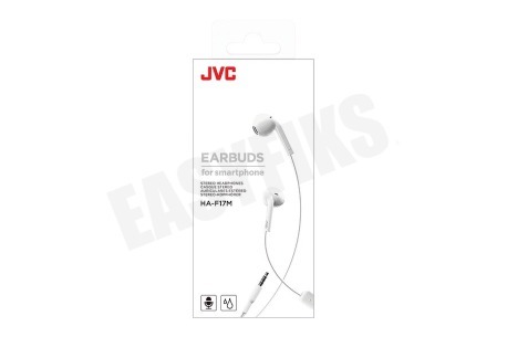 JVC HA-F17M-WU Earbuds Smartphone White