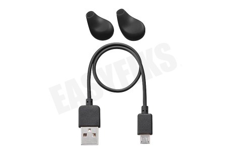 JVC HA-EN15W-BU Gumy Sport Wireless Black
