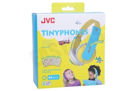 JVC HA-KD7-YNE Tinyphones Yellow