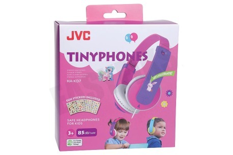 JVC HA-KD7-PNE Tinyphones Pink