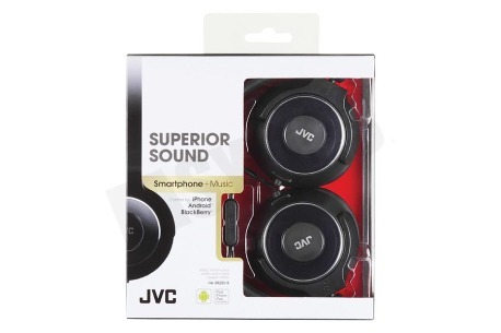 JVC HA-SR225-B Superiour Sound Lichtgewicht Hoofdtelefoon