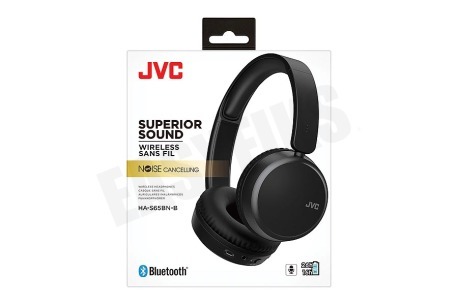 JVC HA-S65BN-B Superiour Sound Wireless Noise Cancelling Hoofdtelefoon