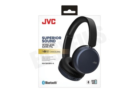 JVC HA-S65BN-A Superiour Sound Wireless Noise Cancelling Hoofdtelefoon