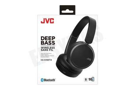 JVC HA-S35BT-B Deep Bass Draadloze Hoofdtelefoon Zwart