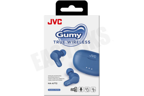 JVC HA-A7T2-AE True Wireless Headphones, Blue