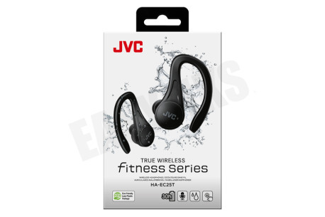 JVC HA-EC25T True Wireless Fitness, Zwart