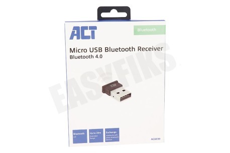 ACT AC6030 Micro USB Bluetooth Ontvanger Class 1