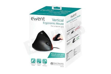 Ewent EW3156 Verticale ergonomische muis