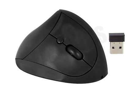 Ewent EW3150 Draadloze Ergonomische Muis, Rechtshandig