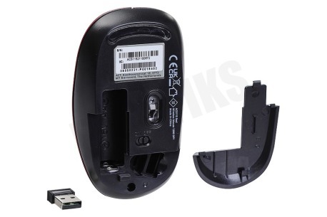 ACT AC5115 Draadloze Muis 1000 DPI Rood