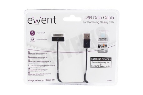 Ewent EW9907 USB datakabel voor Samsung 30 pins