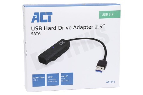 ACT AC1510 USB 3.1 Gen1 naar 2.5 inch SATA kabel voor SSD en HDD