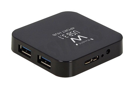 Ewent EW1134 4-Poorts USB 3.1 Gen1 (USB 3.0) Hub