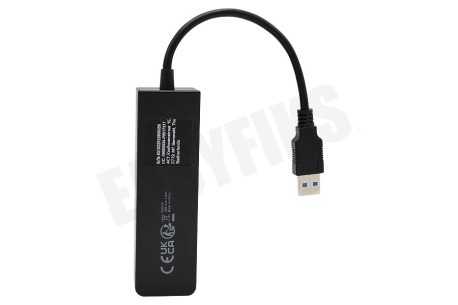 ACT AC6310 3-Poorts USB 3.1 Gen1 Hub met Gigabit netwerkpoort