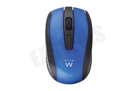 Ewent EW3238 Draadloze Muis 1600 DPI Blauw