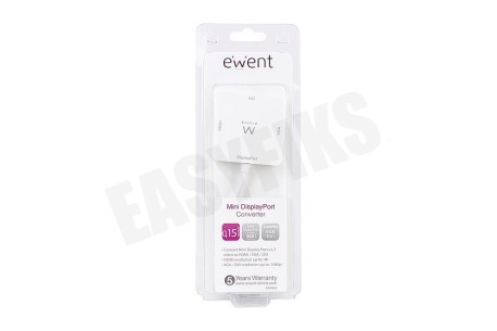 Ewent EW9863 Mini DisplayPort naar HDMI/VGA/DVI converter