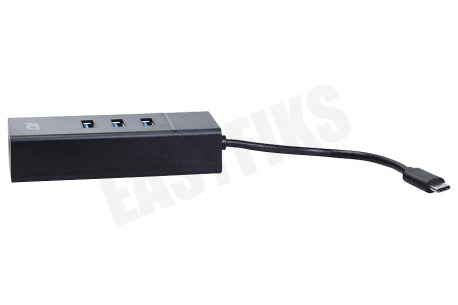 ACT AC6400 USB-C Hub 3 Port en Ethernet