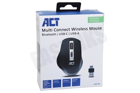 ACT AC5145 Draadloze Multi-Connect Muis 2400 DPI