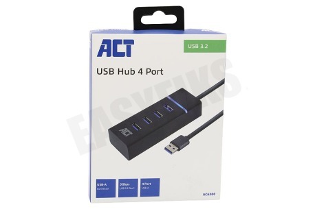 ACT AC6300 4 Poorts USB 3.0 Hub