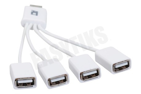 ACT Hub Flexibele 4 Poorts USB Hub
