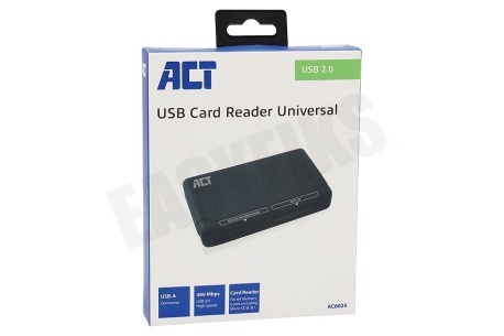 ACT AC6025 64-in-1 Kaartlezer USB 2.0