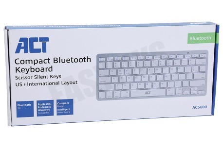 ACT AC5600 Ultradun Bluetooth Keyboard - US lay-out (Qwerty)