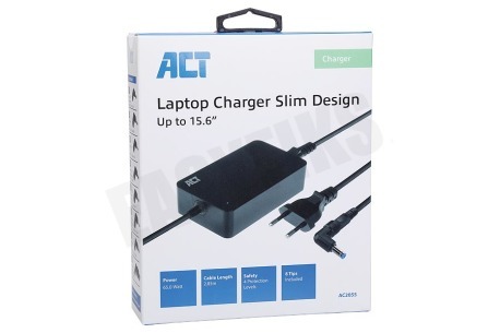 ACT AC2055 Compacte laptoplader (voor laptops tot en met 15,6 inch)