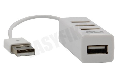ACT AC6200 Mini 4-Poorts USB 2.0 Hub