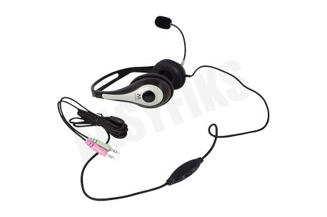 Ewent EW3562 Stereo headset met microfoon en volumeregeling