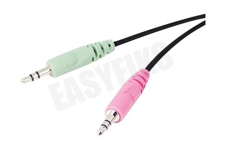 Ewent EW3562 Stereo headset met microfoon en volumeregeling