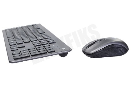 ACT AC5710 Draadloos Toetsenbord Set USB-C/USB-A Ontvanger Qwerty