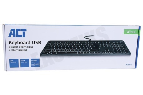 ACT AC5415 Verlicht Toetsenbord