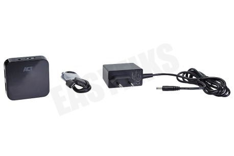 ACT AC6410 USB-C Hub 4 Poort met Stroomadapter
